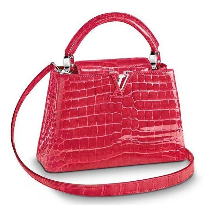 Capucines Mini Crocodile Bag N93163