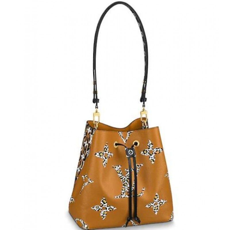Neonoe Bag Monogram Jungle Leopard Zebra M44717