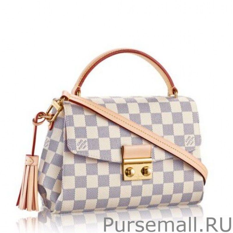 Croisette Bag Damier Azur Canvas N41581