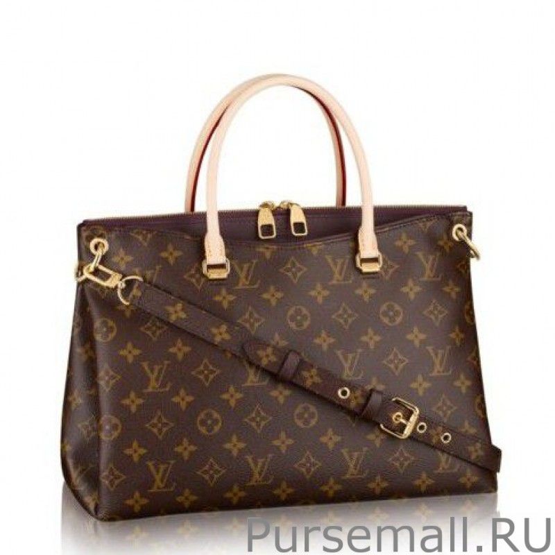 Pallas Monogram Canvas M40908 Quetsche