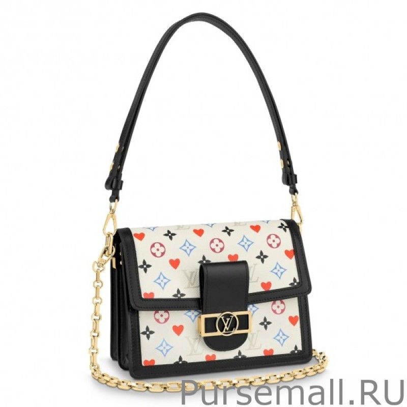 Game On Dauphine MM White Bag M57463