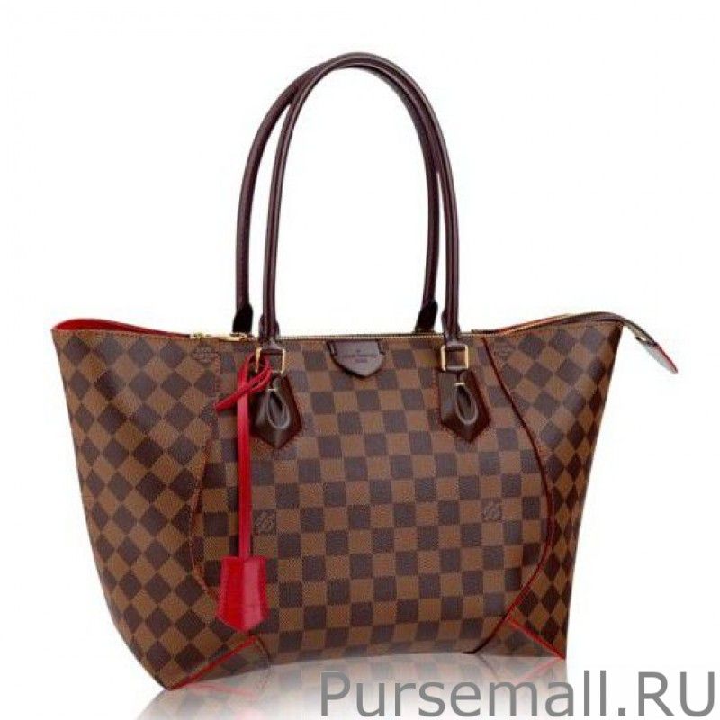 Ca?ssa Tote MM Damier Ebene Canvas N41548