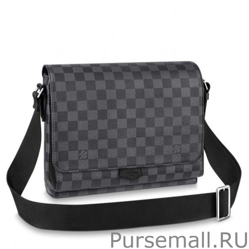 New Flap Messenger Damier Graphite N40418