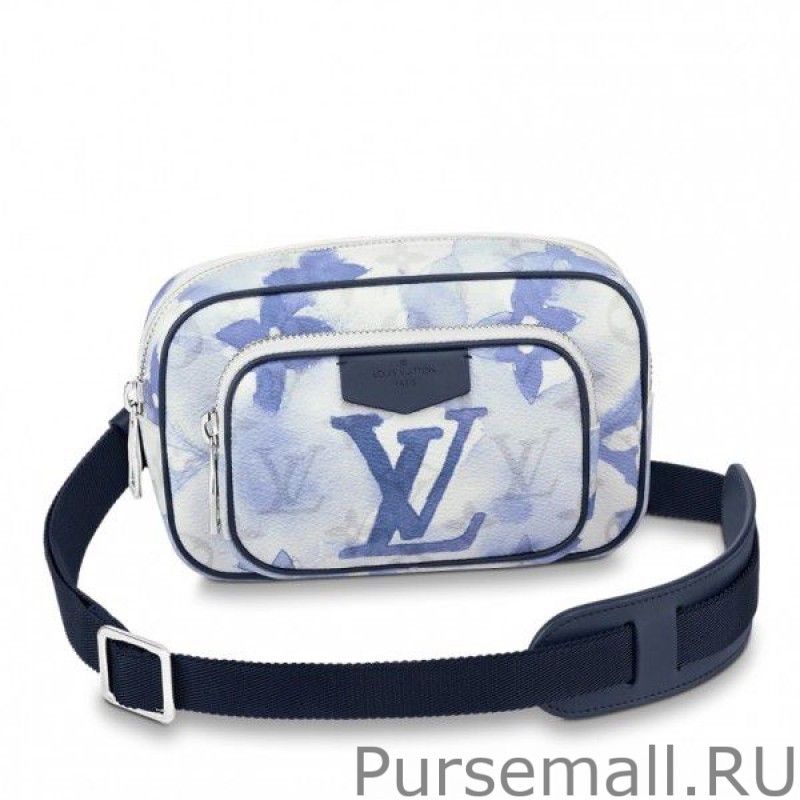 Outdoor Pouch Monogram Watercolor M45763