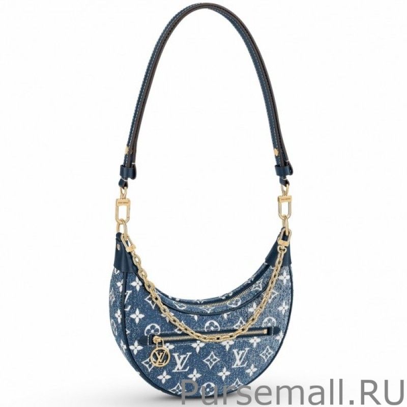 Loop Bag In Monogram Denim M81166