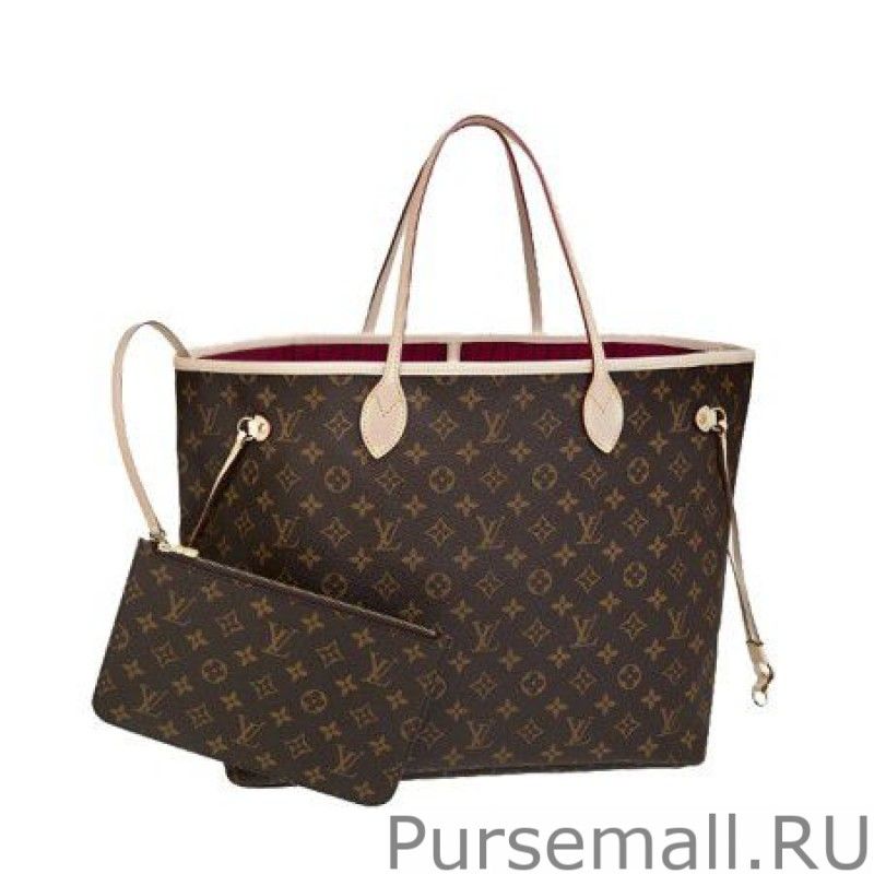 Neverfull GM Monogram Canvas M40991 Fuchsia