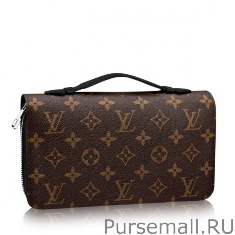 Zippy XL Wallet Monogram Macassar M61506