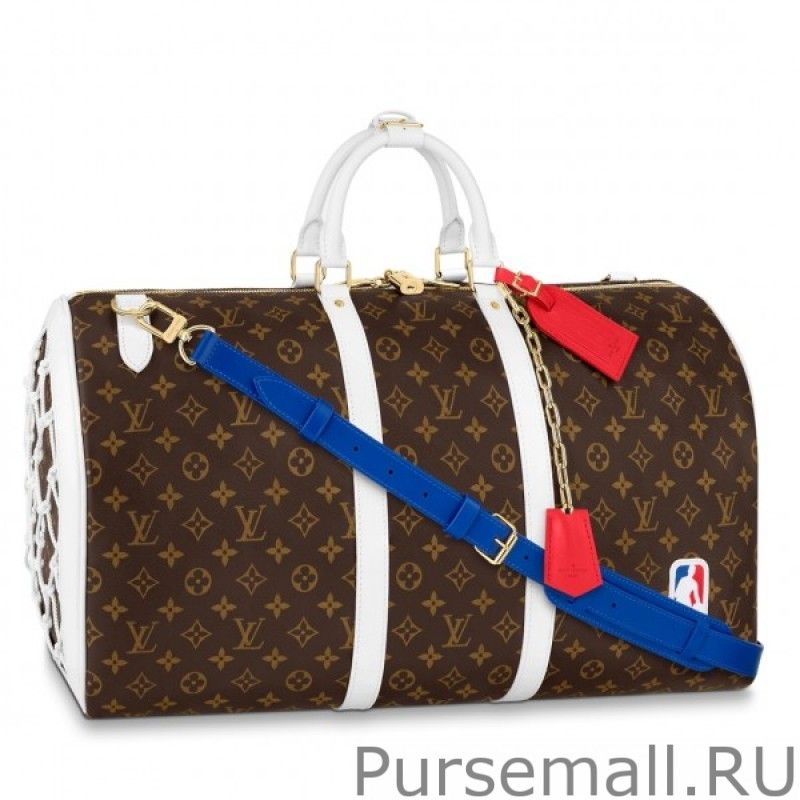 LV x NBA Basketball Keepall 55 M45587