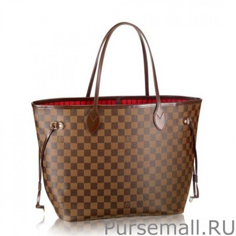 Neverfull MM Damier Ebene Canvas N51105