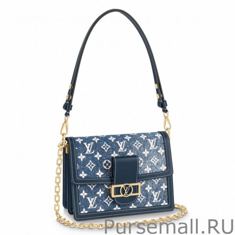 Dauphine MM Bag Monogram Denim M59631