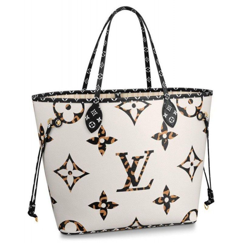 Neverfull MM Monogram Jungle Leopard Zebra m44716