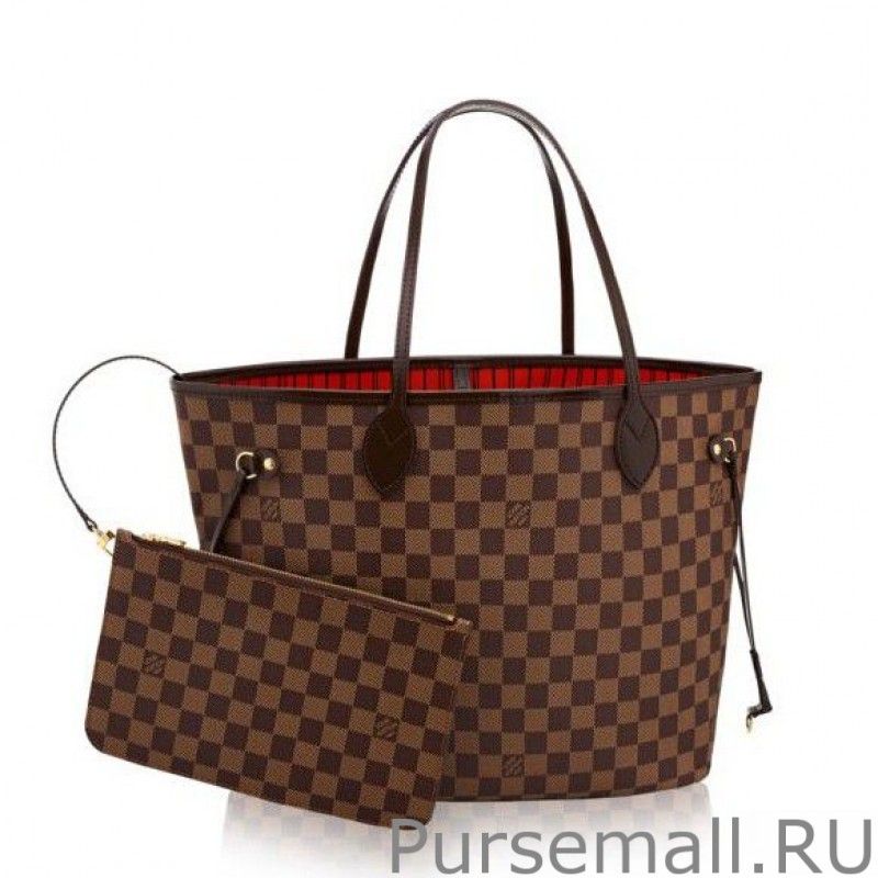 Neverfull MM Damier Ebene Canvas N41358