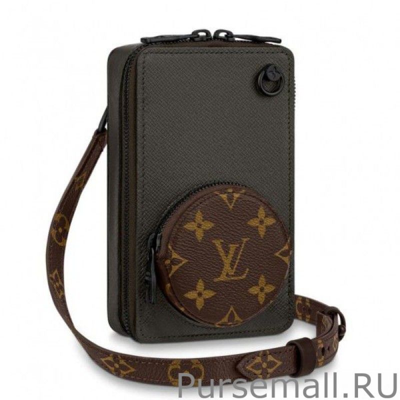Phone Box Taiga Leather M30581