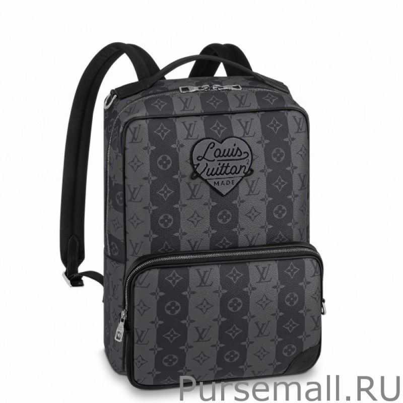 Utilitary Backpack Monogram Stripes Canvas M45962