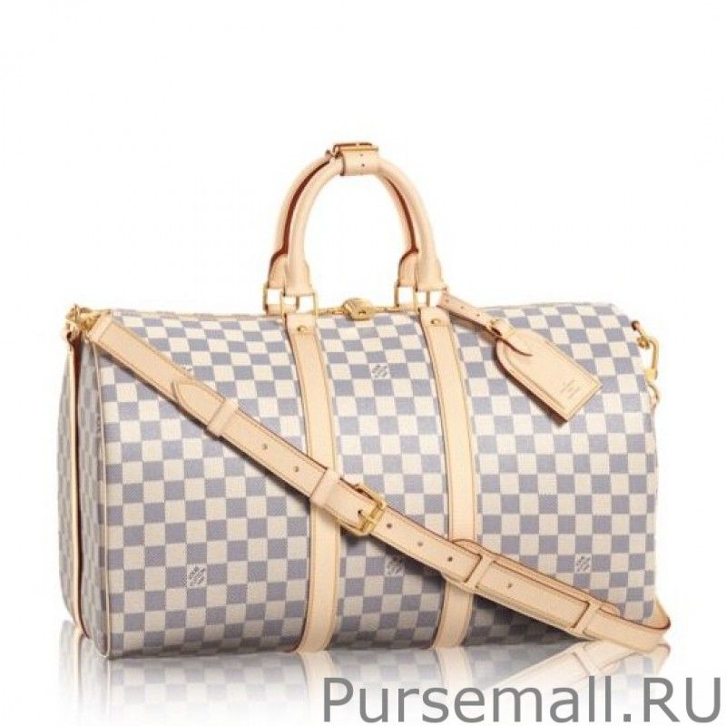 Keepall Bandoulière 45 Damier Azur N48223