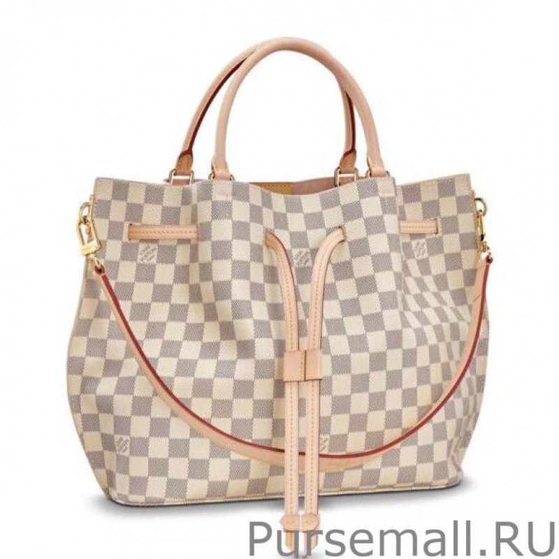 Girolata Bag Damier Azur Canvas N41579