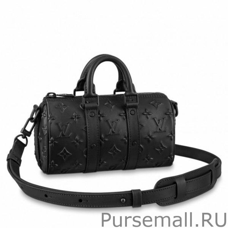 Keepall XS Bag Monogram Seal Leather M57960