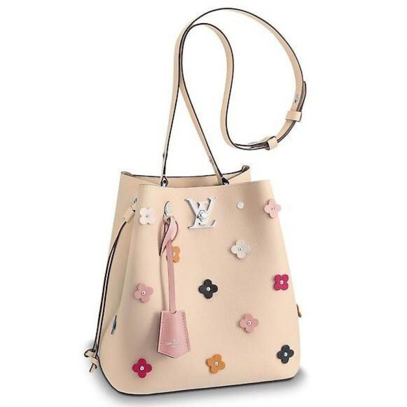 Lockme Bucket Monogram Flower Bag M53081