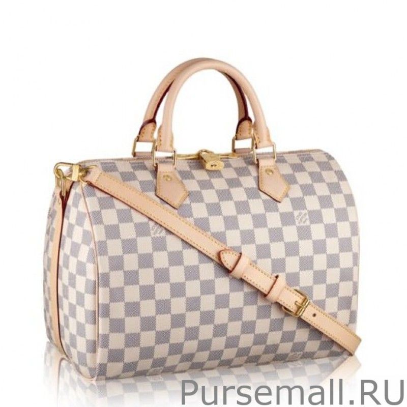 Speedy Bandoulière 30 Damier Azur N41373