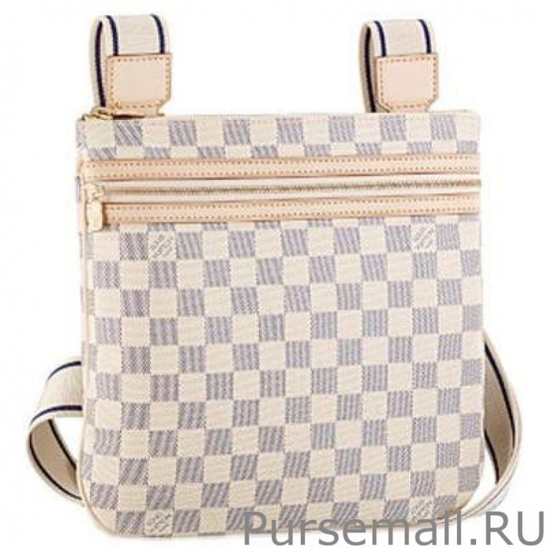 Pochette Bosphore Damier Azur Canvas N51112