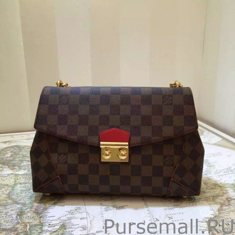 Caissa Clutch Damier Ebene Canvas N41596
