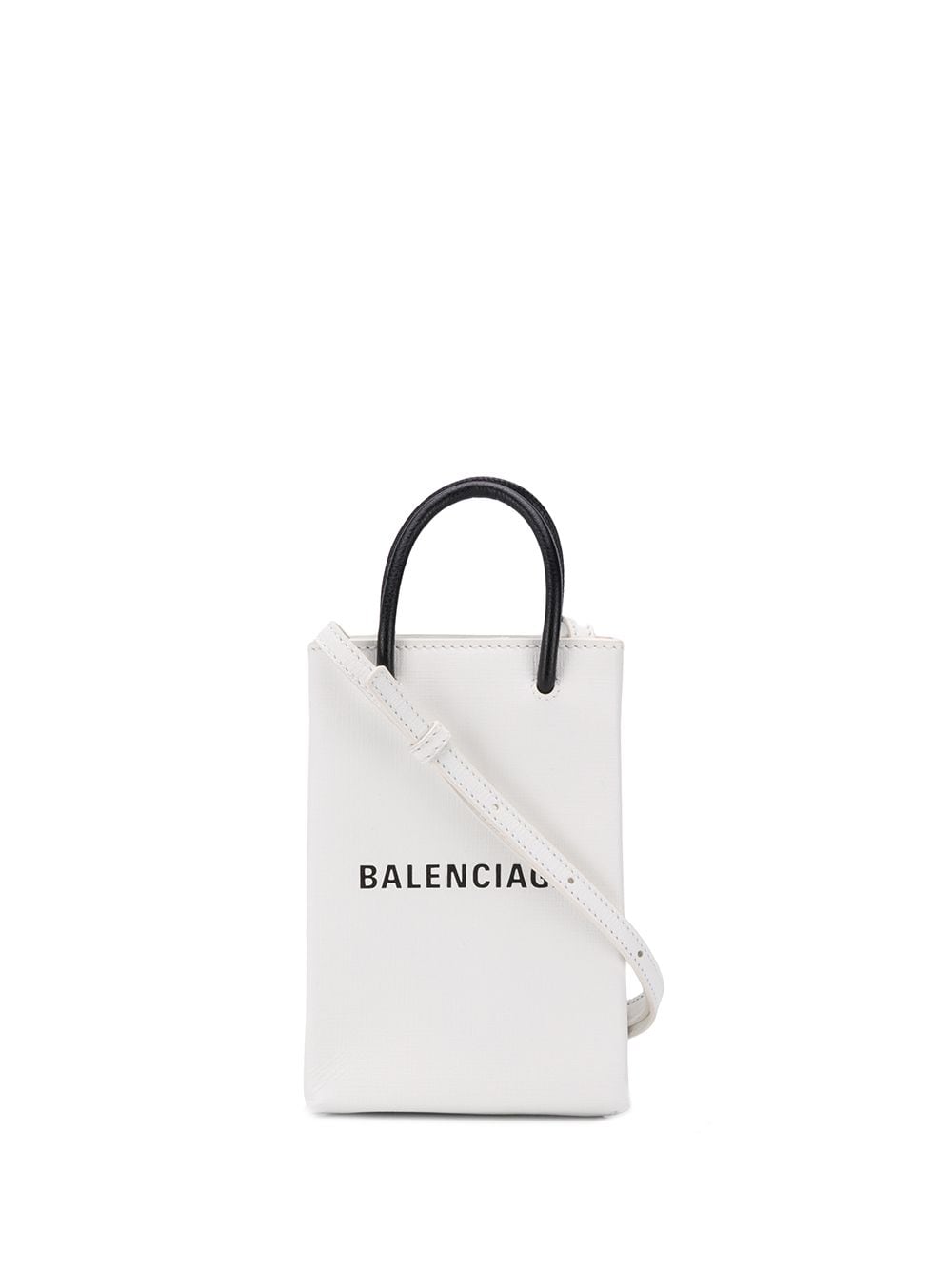 Ba*len*cia*ga shopping phone bag on strap