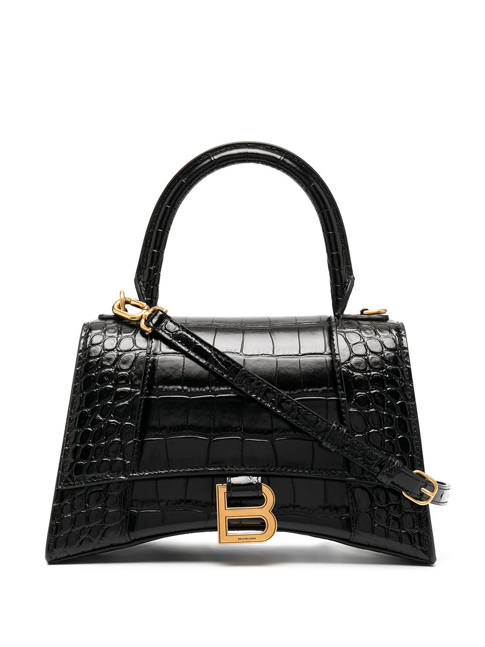 Ba*len*cia*ga crocodile effect tote bag