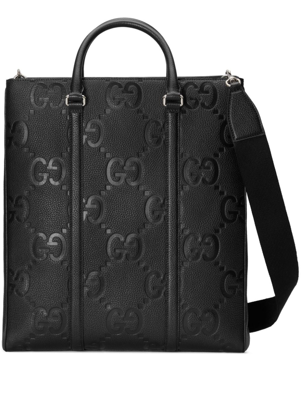 G*u*i medium jumbo gg leather tote bag