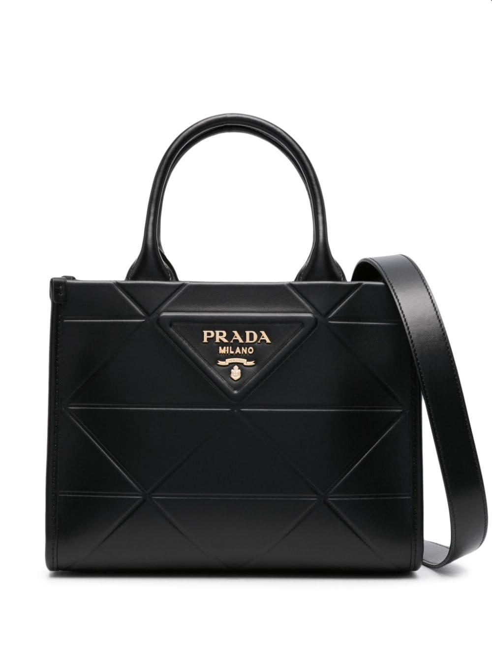 Pra*a small symbole tote bag