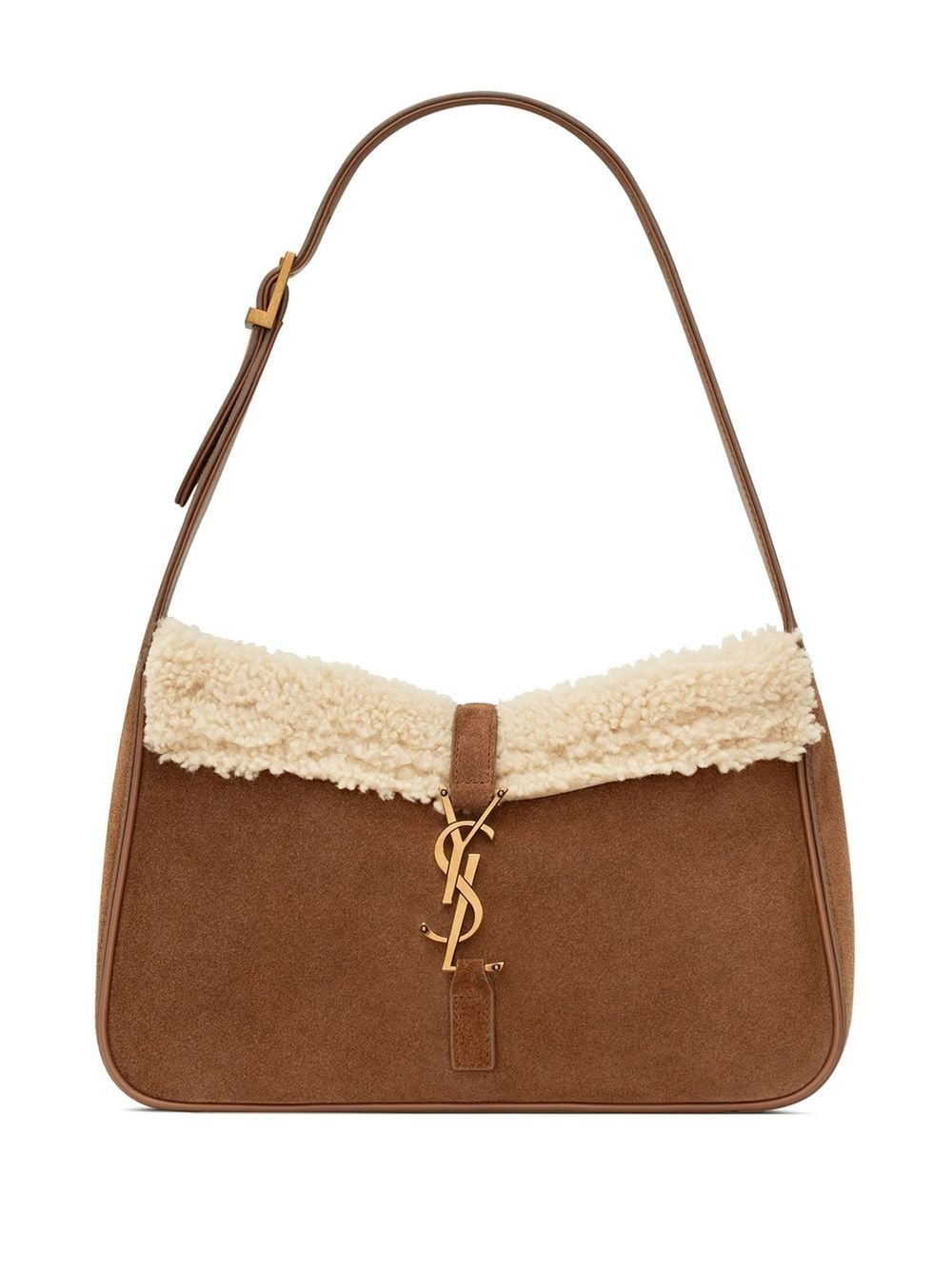 Saint Laurent logo-plaque shoulder bag