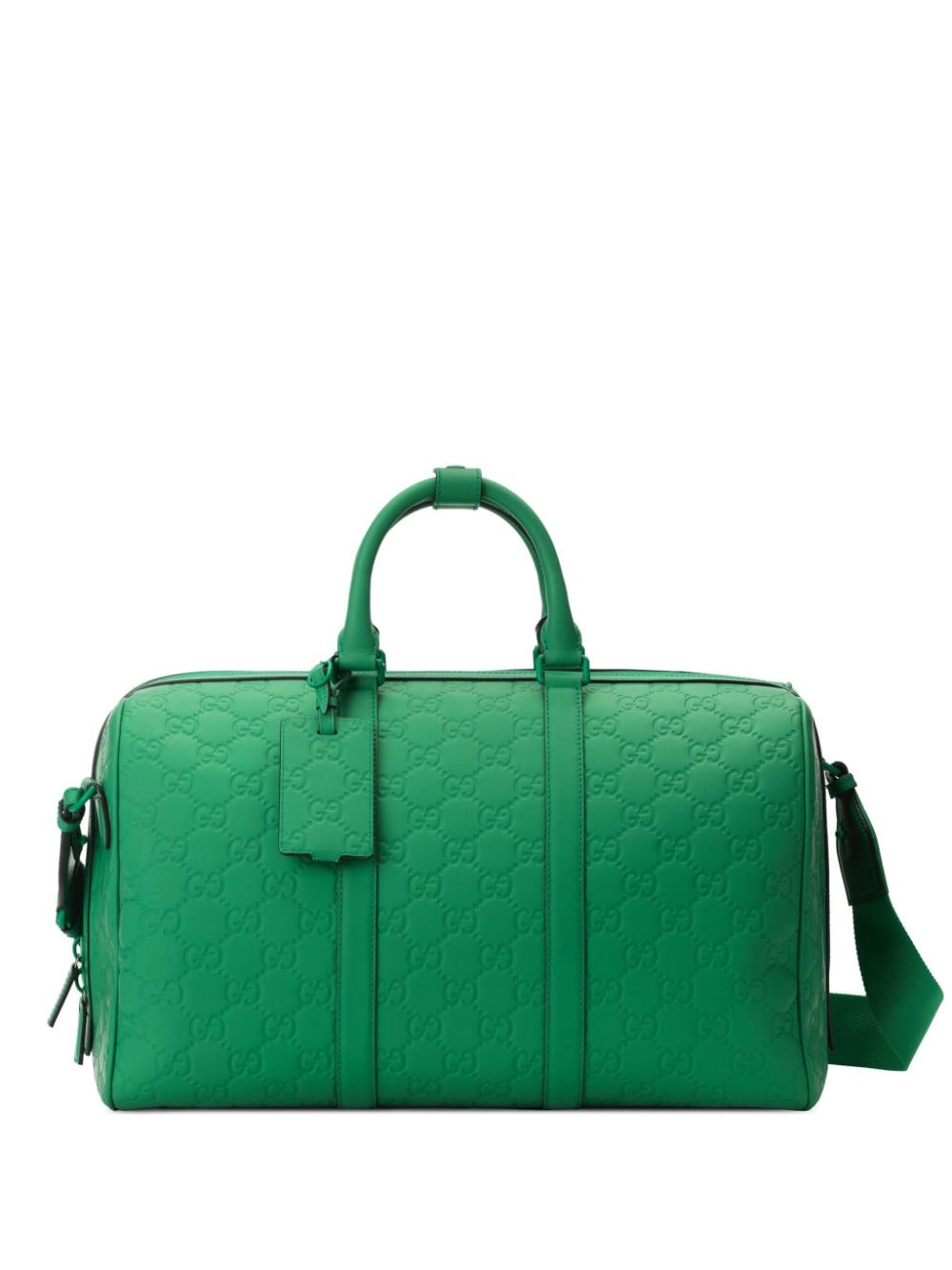 G*u*i large gg-logo duffle bag