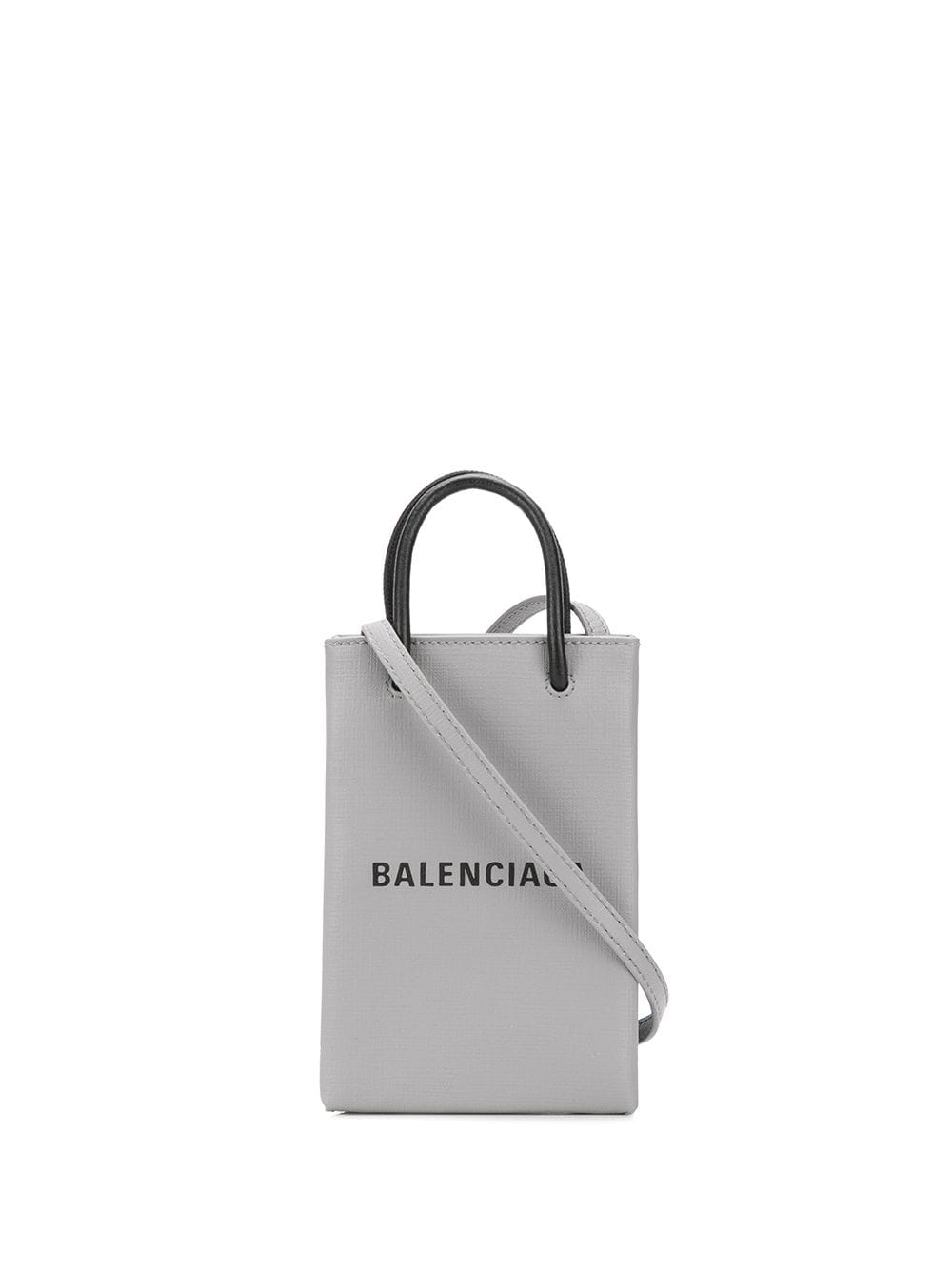 Ba*len*cia*ga logo print crossbody bag