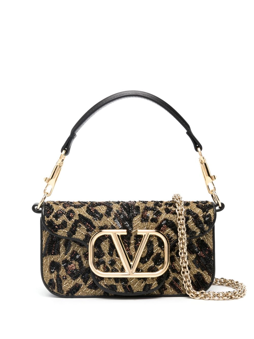 Valentino Garavani VLogo leopard-print crossbody bag