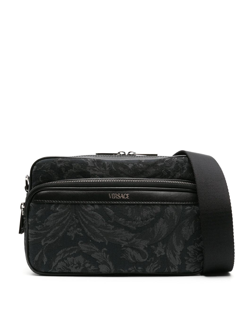 Versace Athena Barocco-print messenger bag