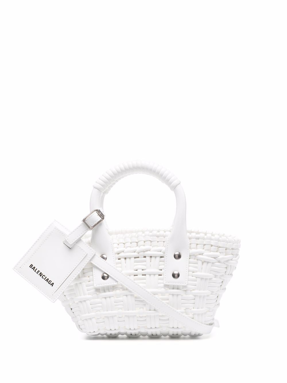Ba*len*cia*ga bistro basket mini tote