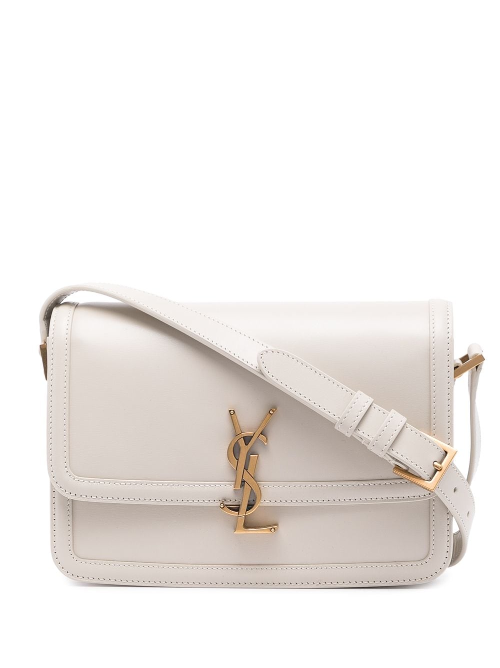 Saint Laurent logo-plaque shoulder bag