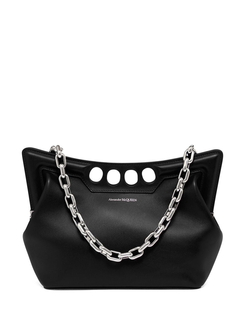 Alexander McQueen The Seal quilted shoulder bag