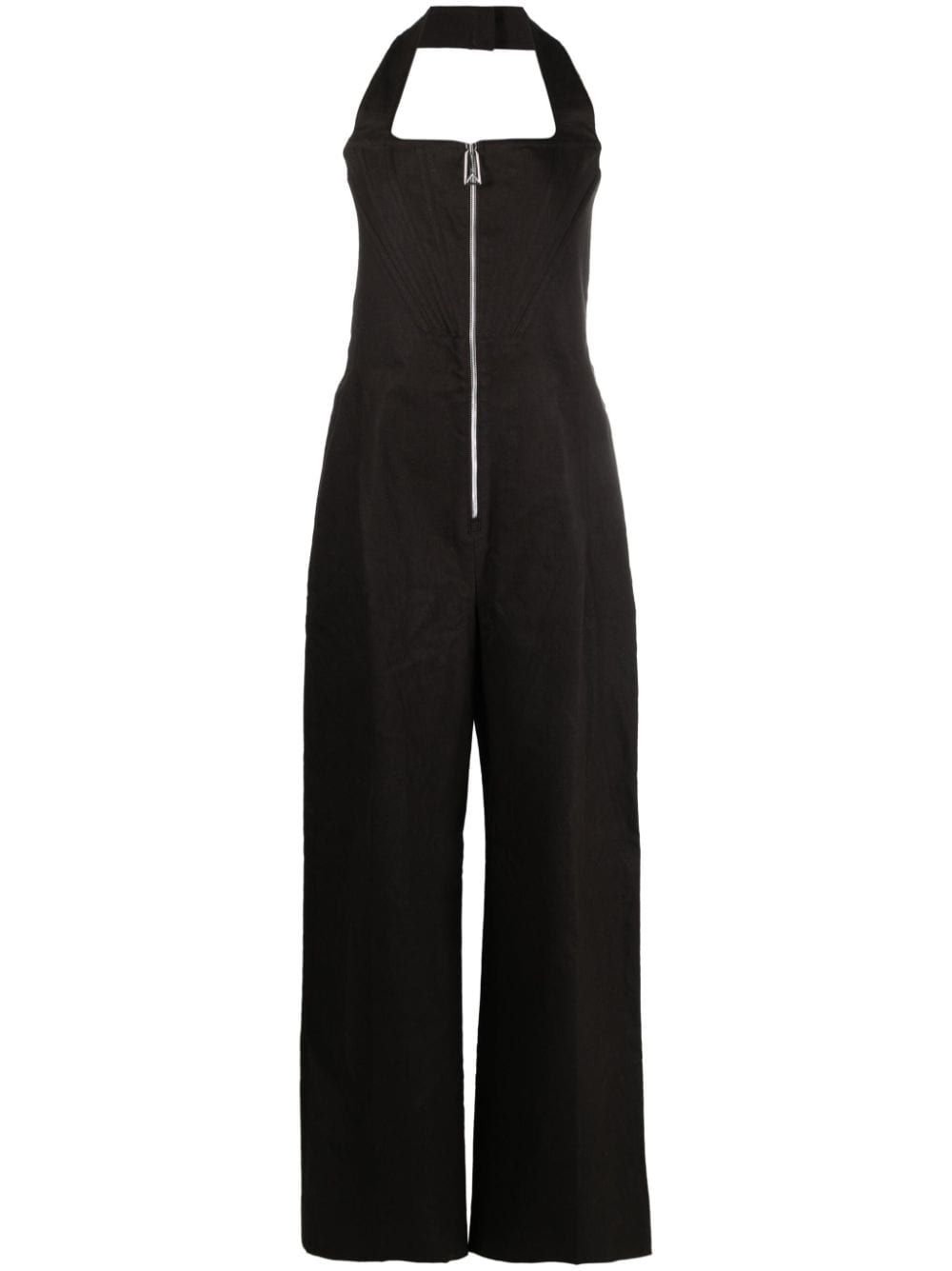 Bo*te*ga ve*ne*ta   halterneck linen jumpsuit