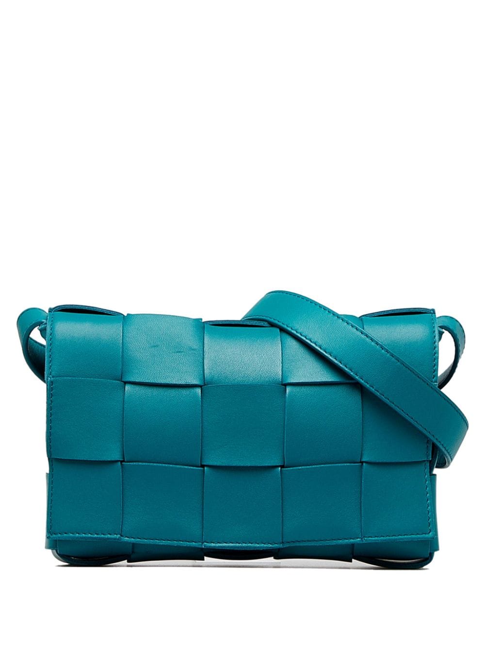 Bo*te*ga ve*ne*ta   maxi intrecciato cassette shoulder bag