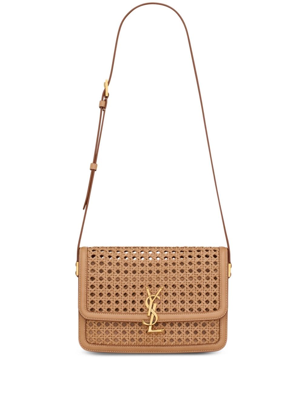 Saint Laurent medium Solferino woven leather shoulder bag