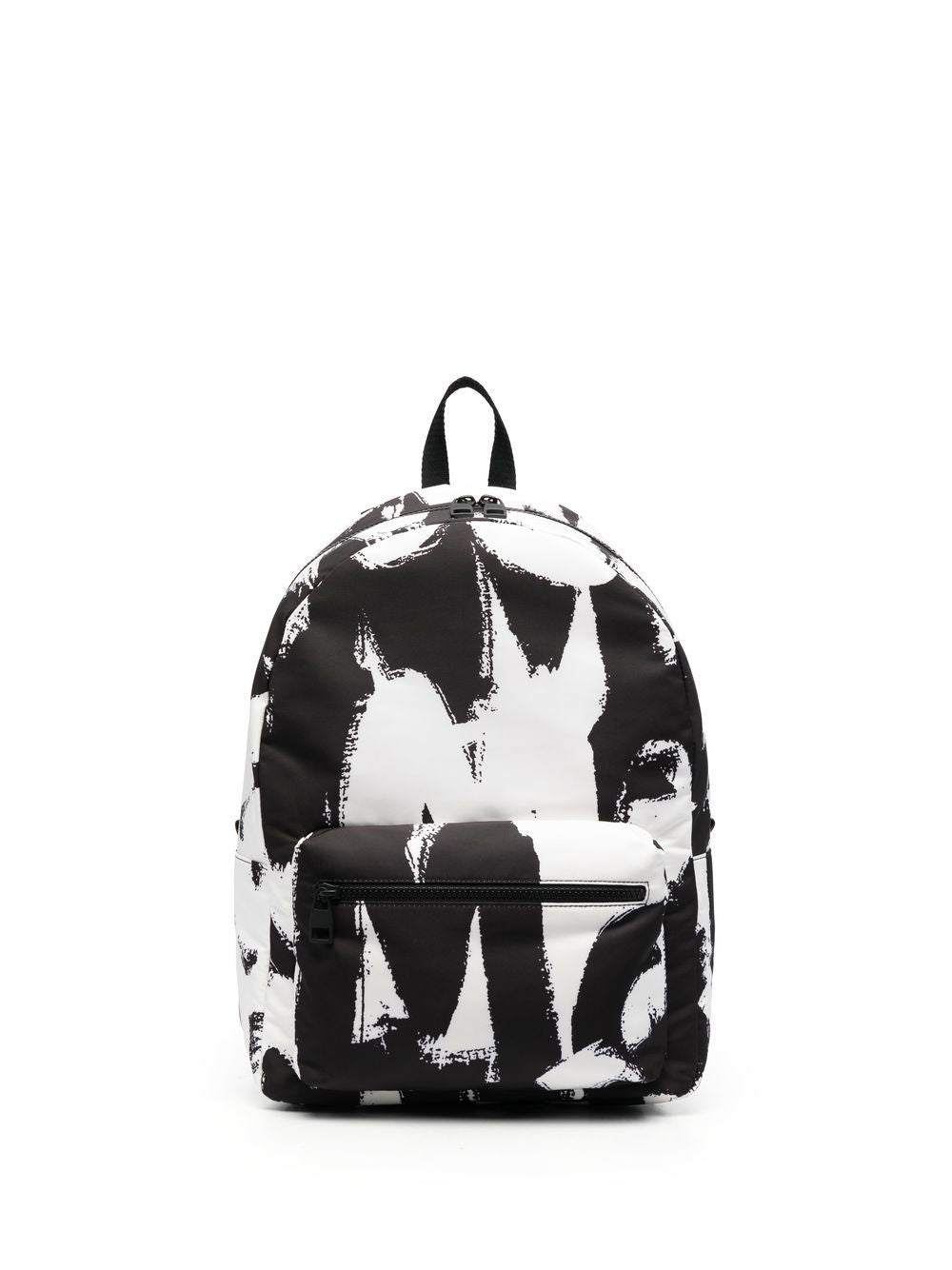 Alexander McQueen graffiti-print backpack