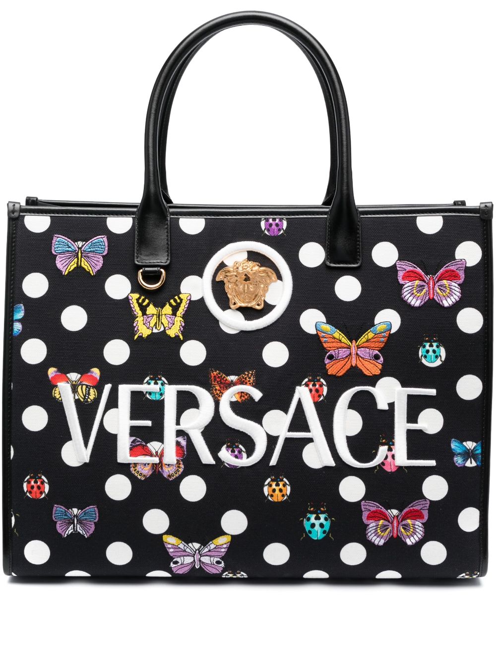 Versace x Dua Lipa Butterflies tote bag