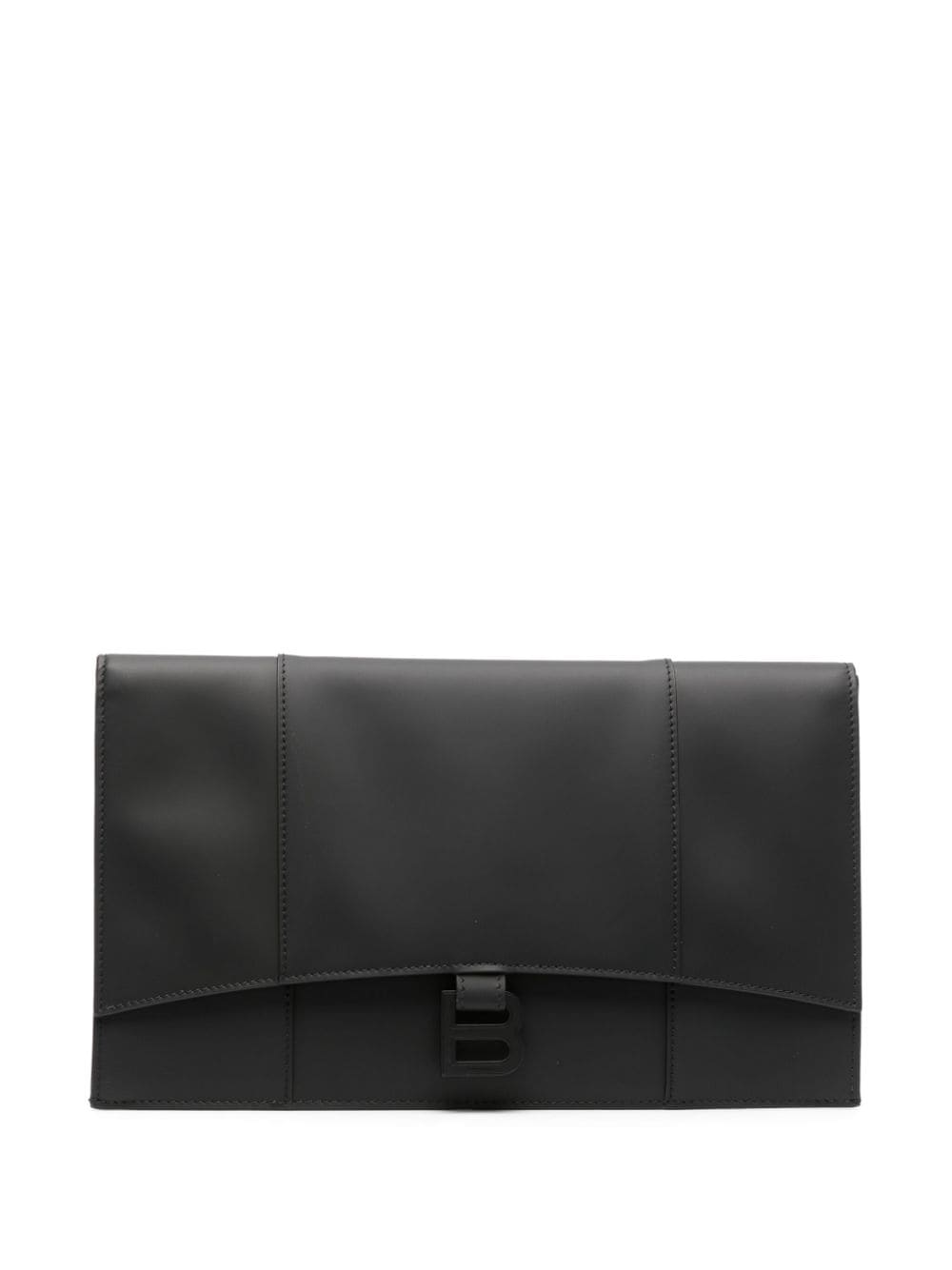 Ba*len*cia*ga hourglass flat clutch bag