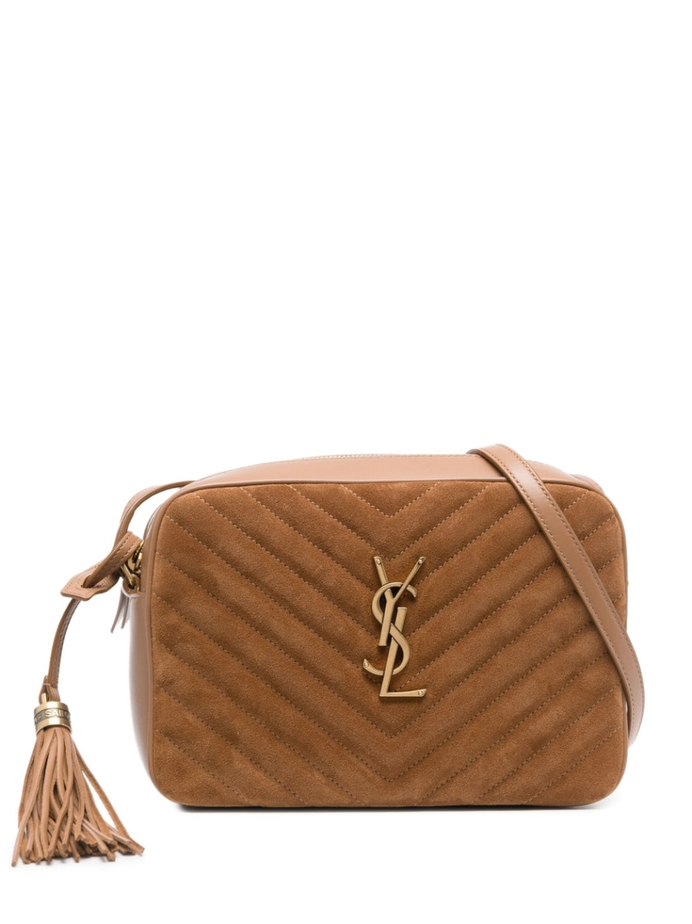 Saint Laurent Lou suede camera bag