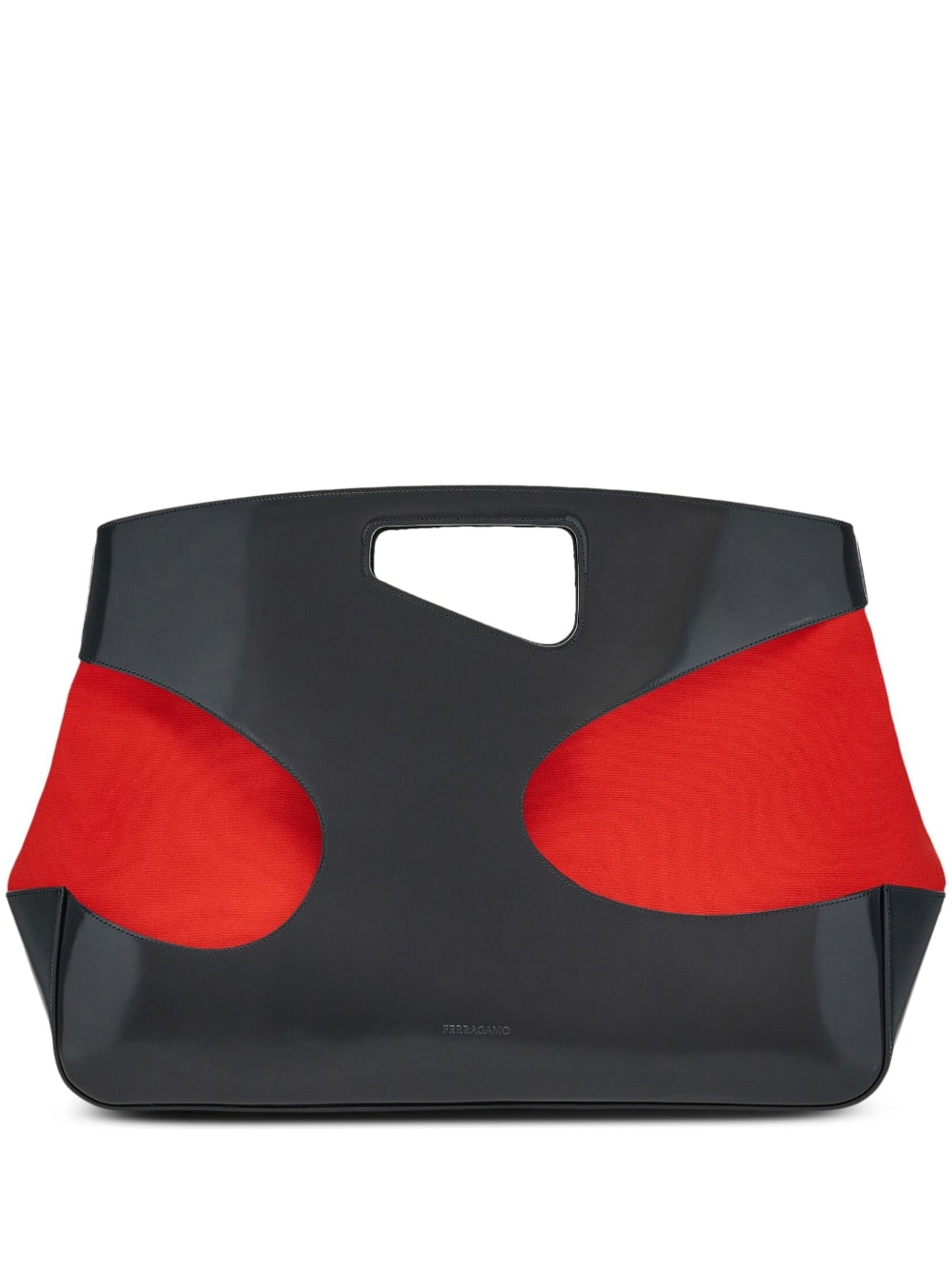 Ferragamo cut-out top handle bag