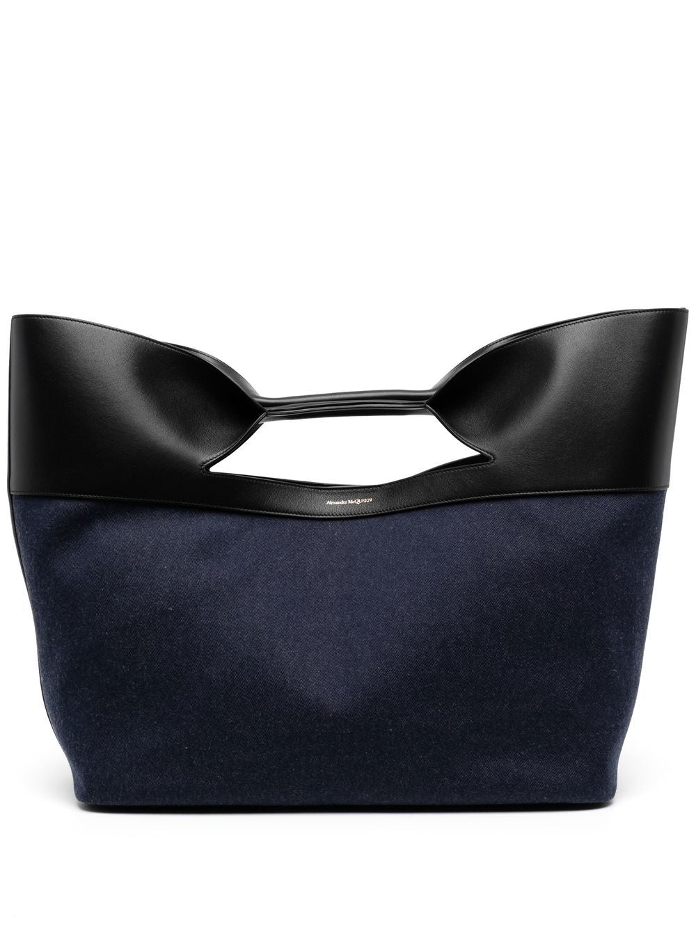 Alexander McQueen logo-print tote bag