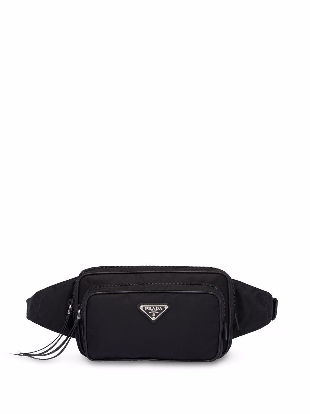 Pra*a logo-plaque belt bag