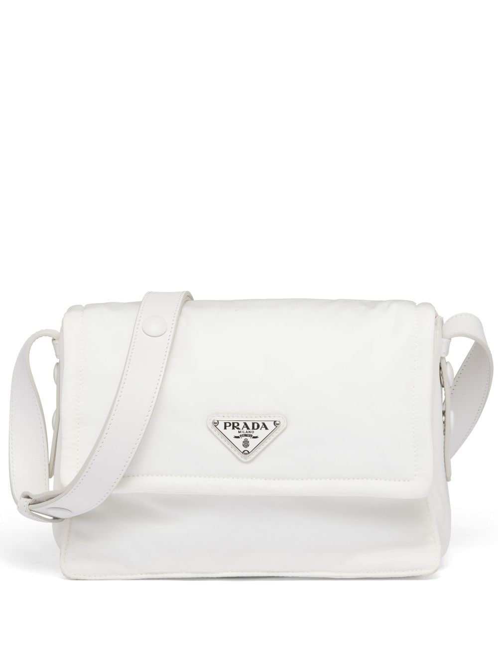 Pra*a small padded re-nylon shoulder bag