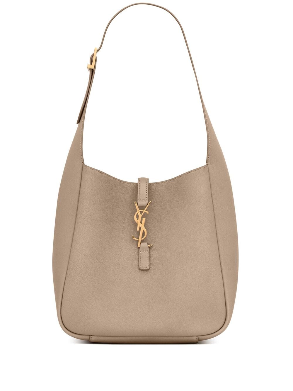Saint Laurent Le 5 à 7 monogram-plaque shoulder bag