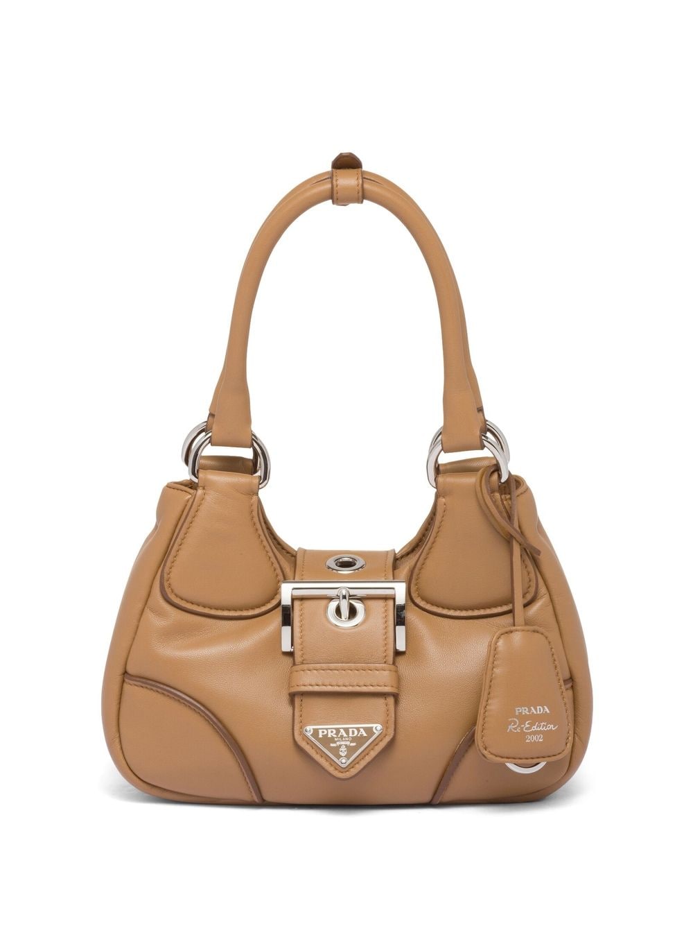 Pra*a moon padded nappa-leather mini bag